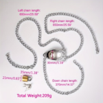 Metal Chastity Underwear Belt with Pearl Decor for Women Intimate Private Wear - Image 2