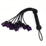 Hand Woven Rose Petal PU Leather Riding Crop Long Durable Equestrian Training Whip Horse Lover Gift - Image 3
