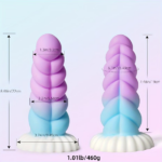 8.66 Inch Giant Silicone Intimate Massager, Realistic Large Thick Design, Dual Use for Women G-Spot & Men Prostate Anal Stimulation, Premium Adult Toy for Holiday Birthday Gifts - Image 5