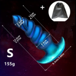 Dildo - Large Anal Toys | Huge Silicone Prostate Toy With Safe T-Shape Base, Expanding Dildo Dilator Stretchers - Image 8