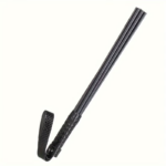 Premium Leather Flogger with Adjustable Rattan Paddle for Couple Intimate Role Play - Image 5