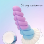 8.66 Inch Giant Silicone Intimate Massager, Realistic Large Thick Design, Dual Use for Women G-Spot & Men Prostate Anal Stimulation, Premium Adult Toy for Holiday Birthday Gifts - Image 2