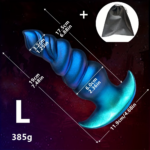 Dildo - Large Anal Toys | Huge Silicone Prostate Toy With Safe T-Shape Base, Expanding Dildo Dilator Stretchers - Image 6
