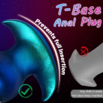 Dildo - Large Anal Toys | Huge Silicone Prostate Toy With Safe T-Shape Base, Expanding Dildo Dilator Stretchers - Image 3