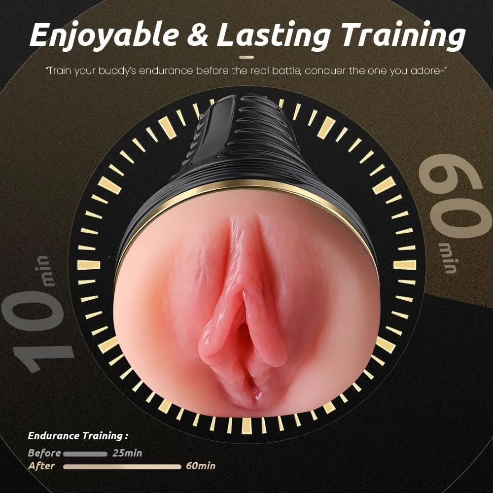 Kingdemer 7.5in Soft Pocket Pussy Toy - Image 4
