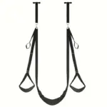 BDSM Restraint Set with Ropes, Straps & Swing - Image 4