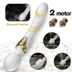 Dual Motor Flat Tip Vibrator for Women & Couples - Image 9
