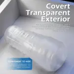 7.5in Deep Soft Textured Anal Male Masturbator Pocket Pussy - Image 20