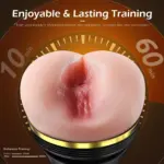 7.5in Deep Soft Textured Anal Male Masturbator Pocket Pussy - Image 3