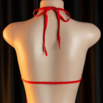 Nurse Roleplay Cutout Bodysuit with Hat & Garters - Image 3