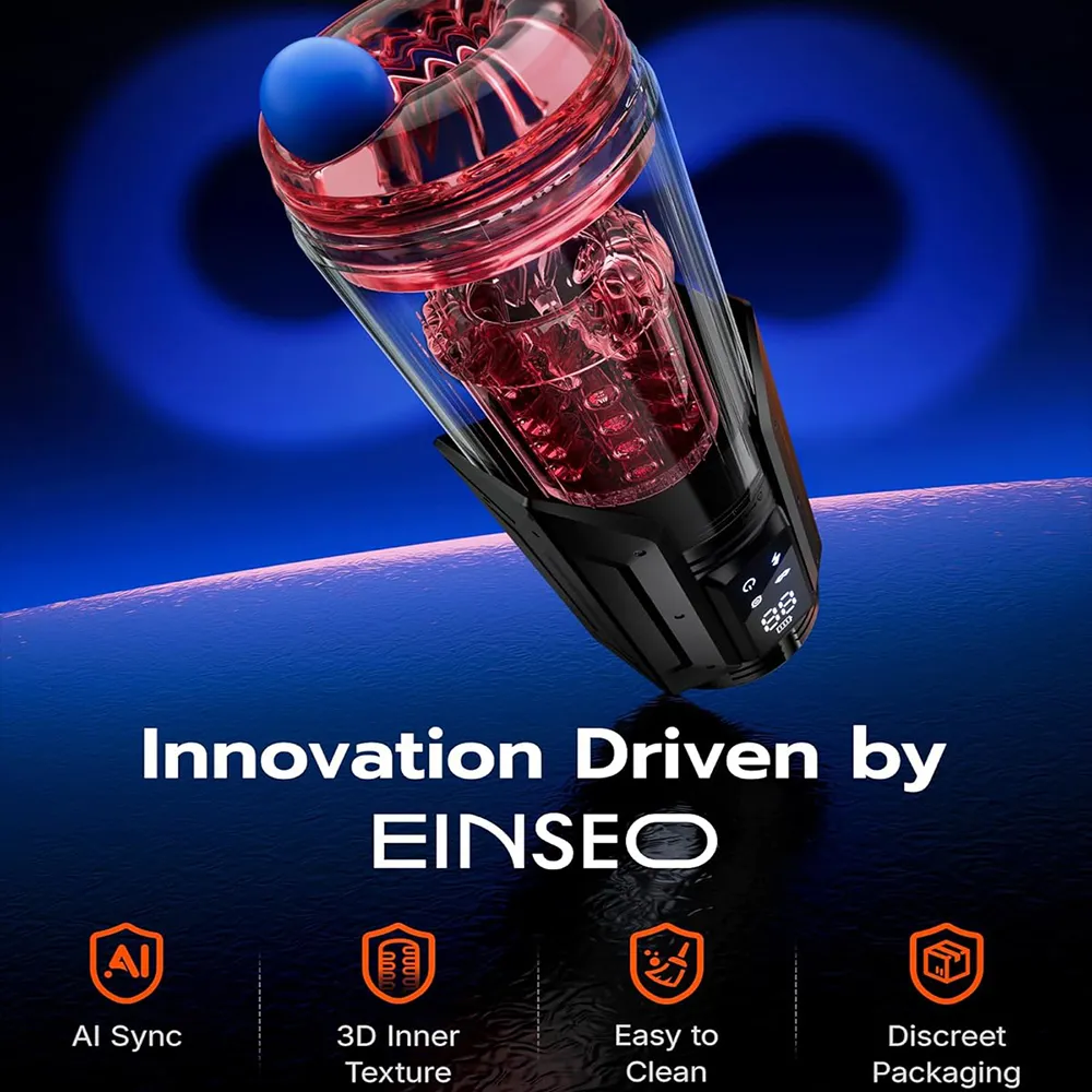 AI Sync 7 Modes Waterproof Male Stroker - Image 4