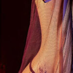 Purple Lace Babydoll Lingerie with Bow & Panty - Image 3