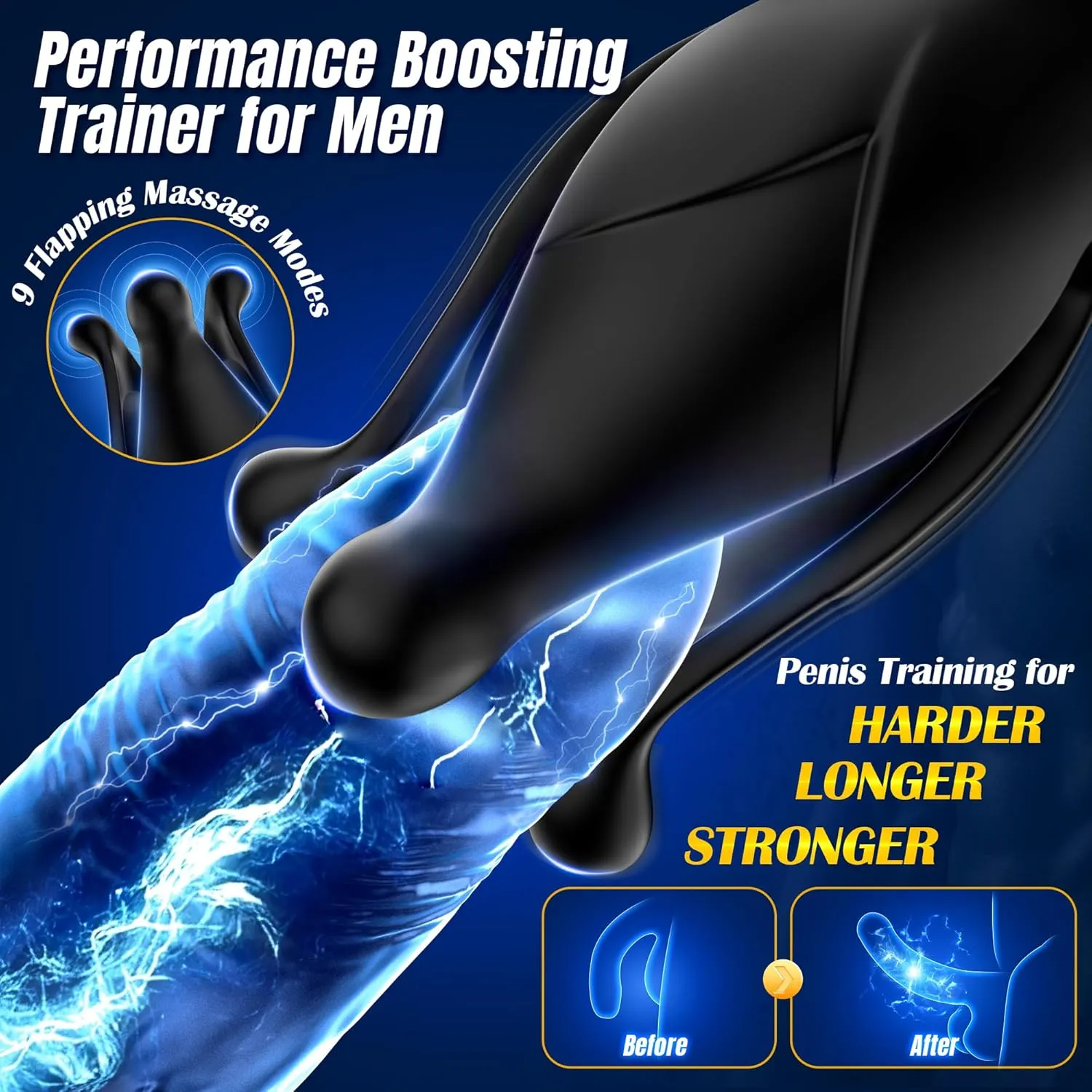 BEISAR APP Male Prostate Massager 9 Modes - Image 5