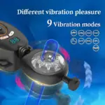 LCD Wearable Male Stroker with Adjustable Belts - Image 5