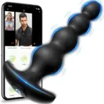 Smooth pullable anal beads couples intimate toy for bedroom couple private use