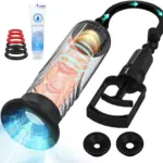 Male Vacuum Pump, 3 Replaceable Sleeves