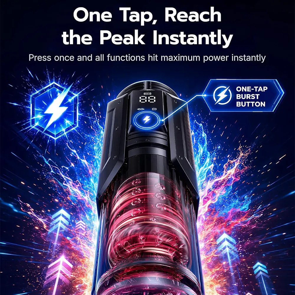 AI Sync 7 Modes Waterproof Male Stroker - Image 11