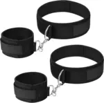 Couples BDSM Restraints Wrist & Thigh Cuffs - Image 6