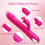 Silicone Dual-Stimulation Thrusting Massage Wand - Image 2