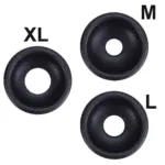 M/L/XL Thick Silicone Cock Ring 3 Pack