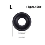 M/L/XL Thick Silicone Cock Ring 3 Pack - Image 5