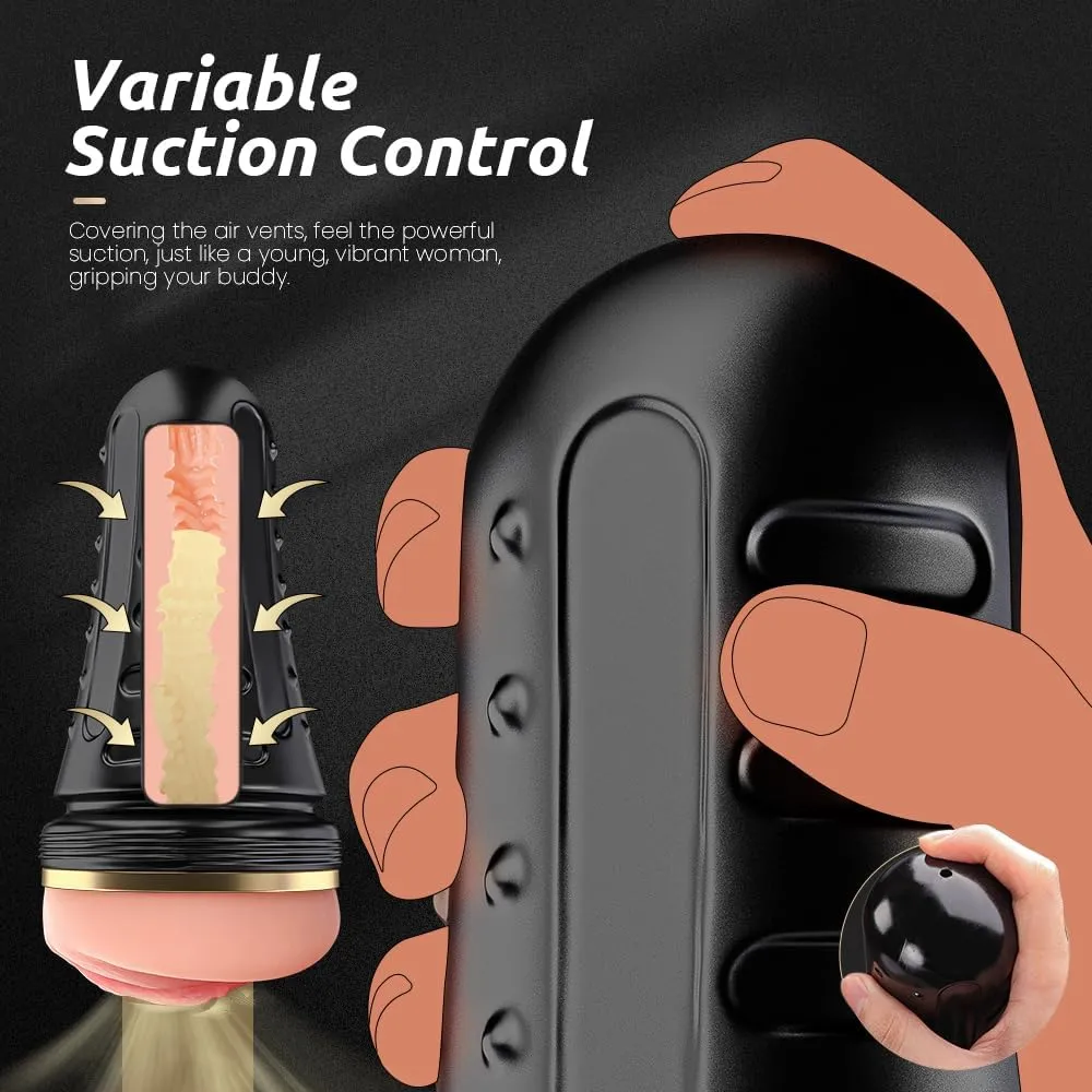 Kingdemer 7.5in Soft Pocket Pussy Toy - Image 6