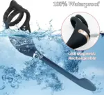 Dual Vibe Ring Prostate Massager with Remote - Image 6