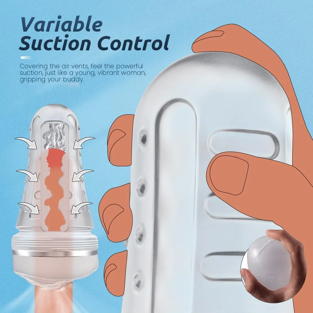 Kingdemer 7.5in Soft Pocket Pussy Toy - Image 10