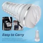 Kingdemer 7.5in Soft Pocket Pussy Toy - Image 9
