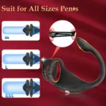 Dual Vibe Ring Prostate Massager with Remote - Image 5