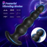 Couples Pullable Anal Beads Bedroom Toy - Image 2