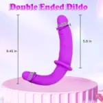 Hands-Free Double Silicone Strap-On Massager - Image 3