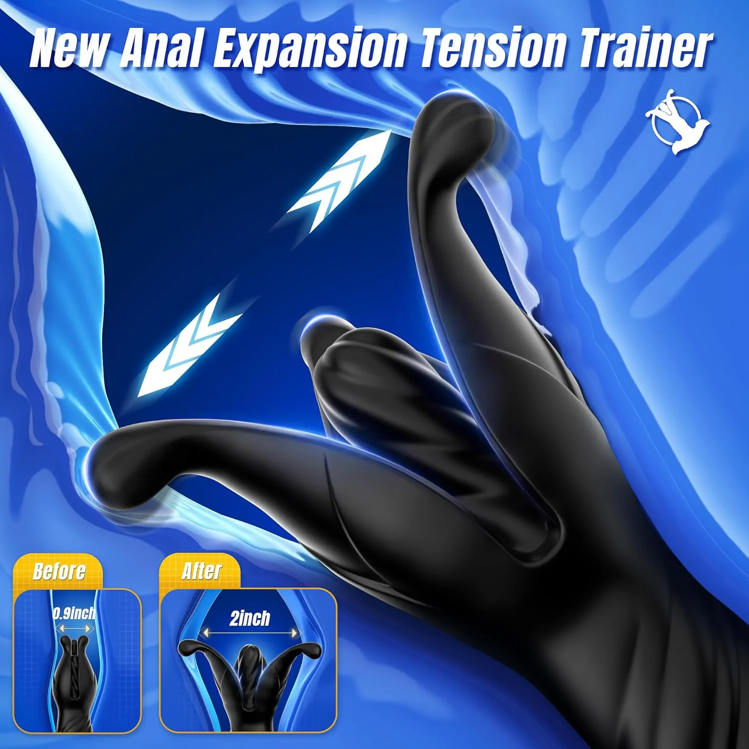 BEISAR APP Male Prostate Massager 9 Modes - Image 3