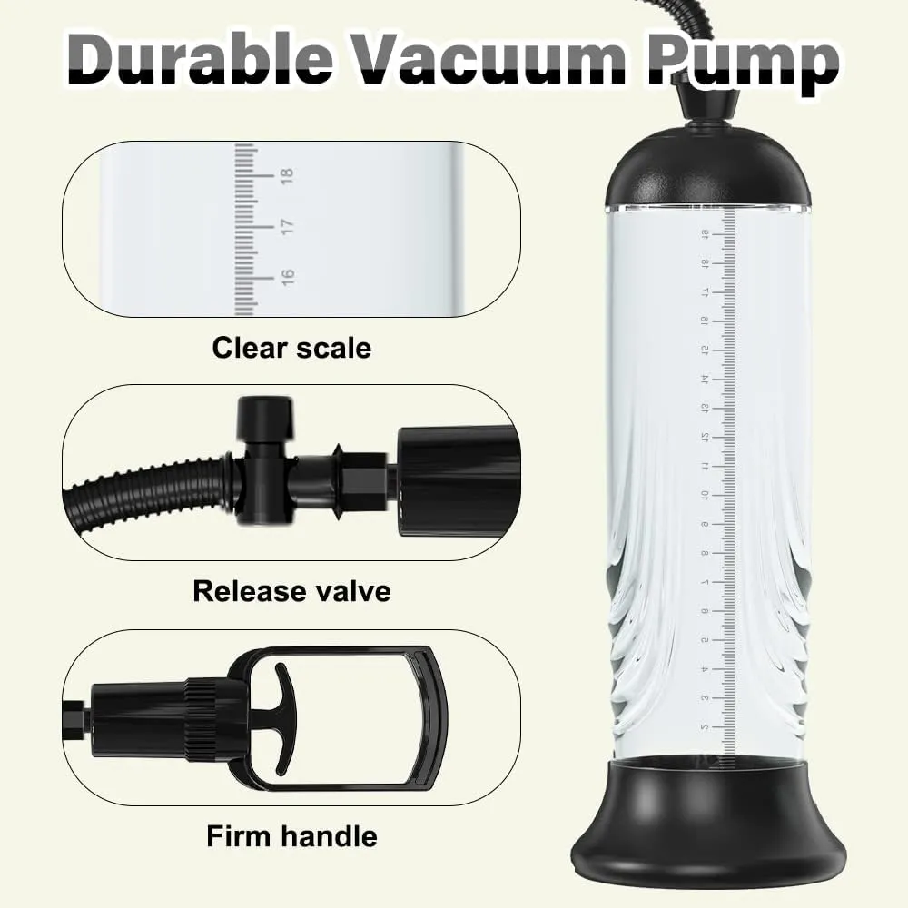 Male Vacuum Pump, 3 Replaceable Sleeves - Image 4